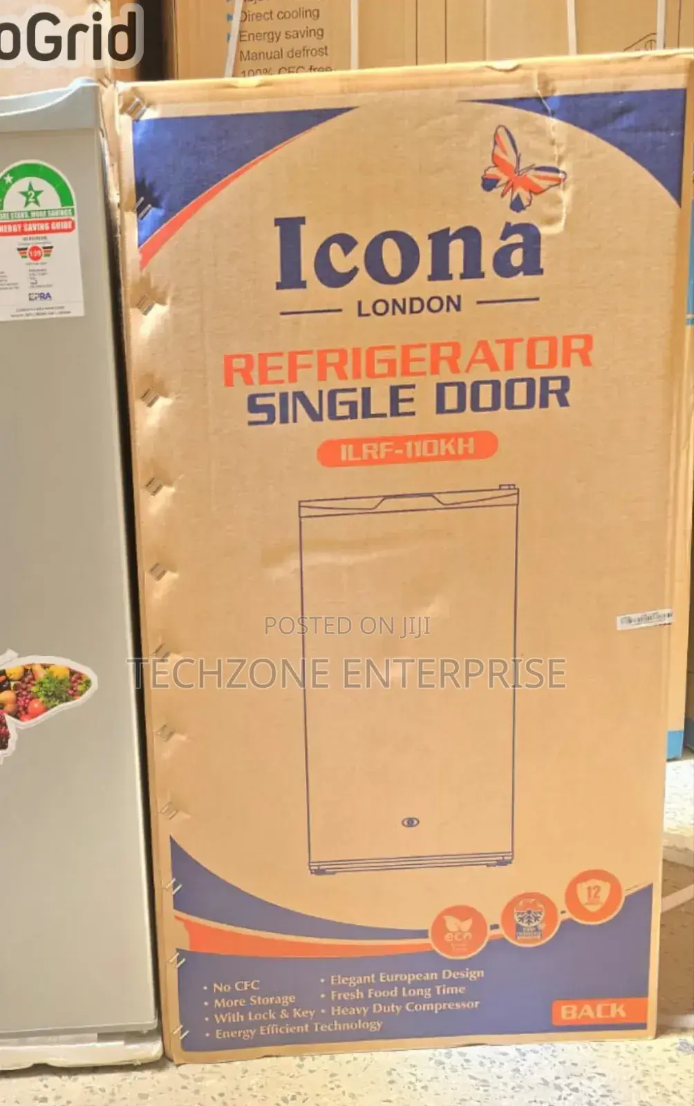 Fridge - Icona (Ilrf-110kh) Single Door Refrigerator