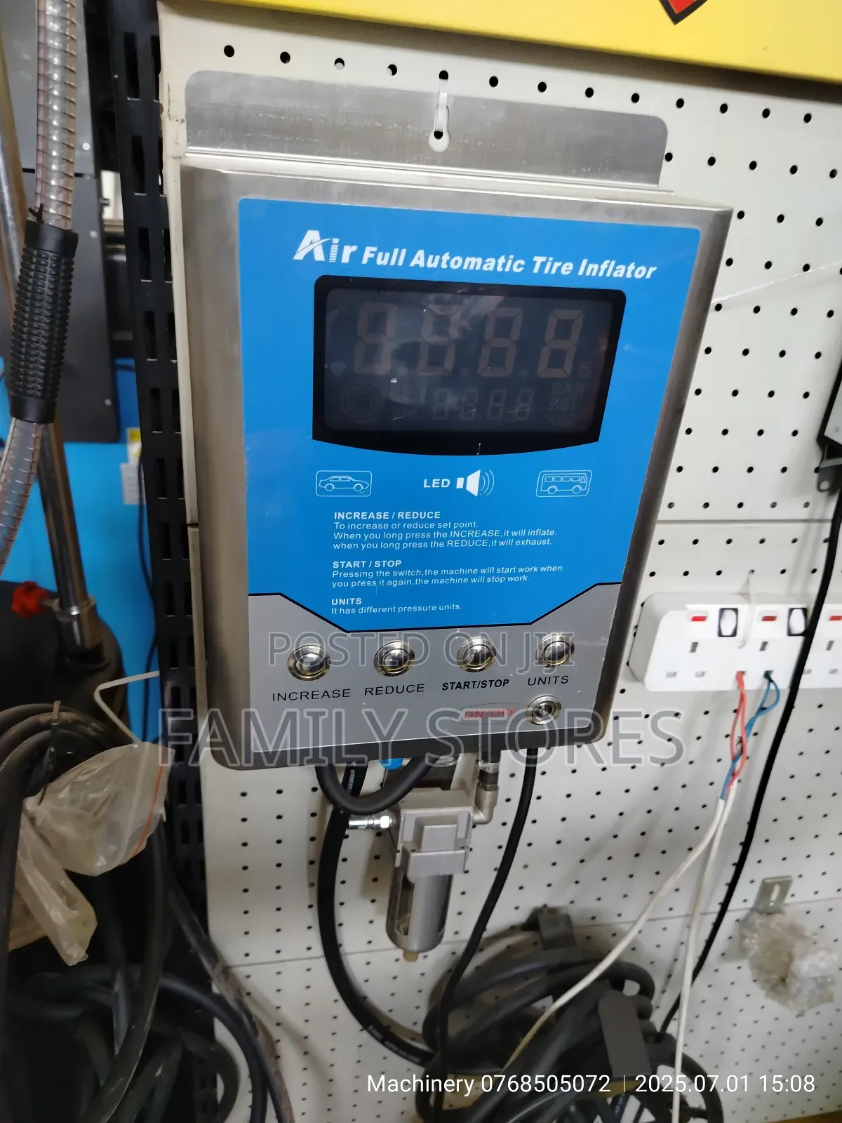 Heavy Duty Fully Automatic Tyre Inflator Machine