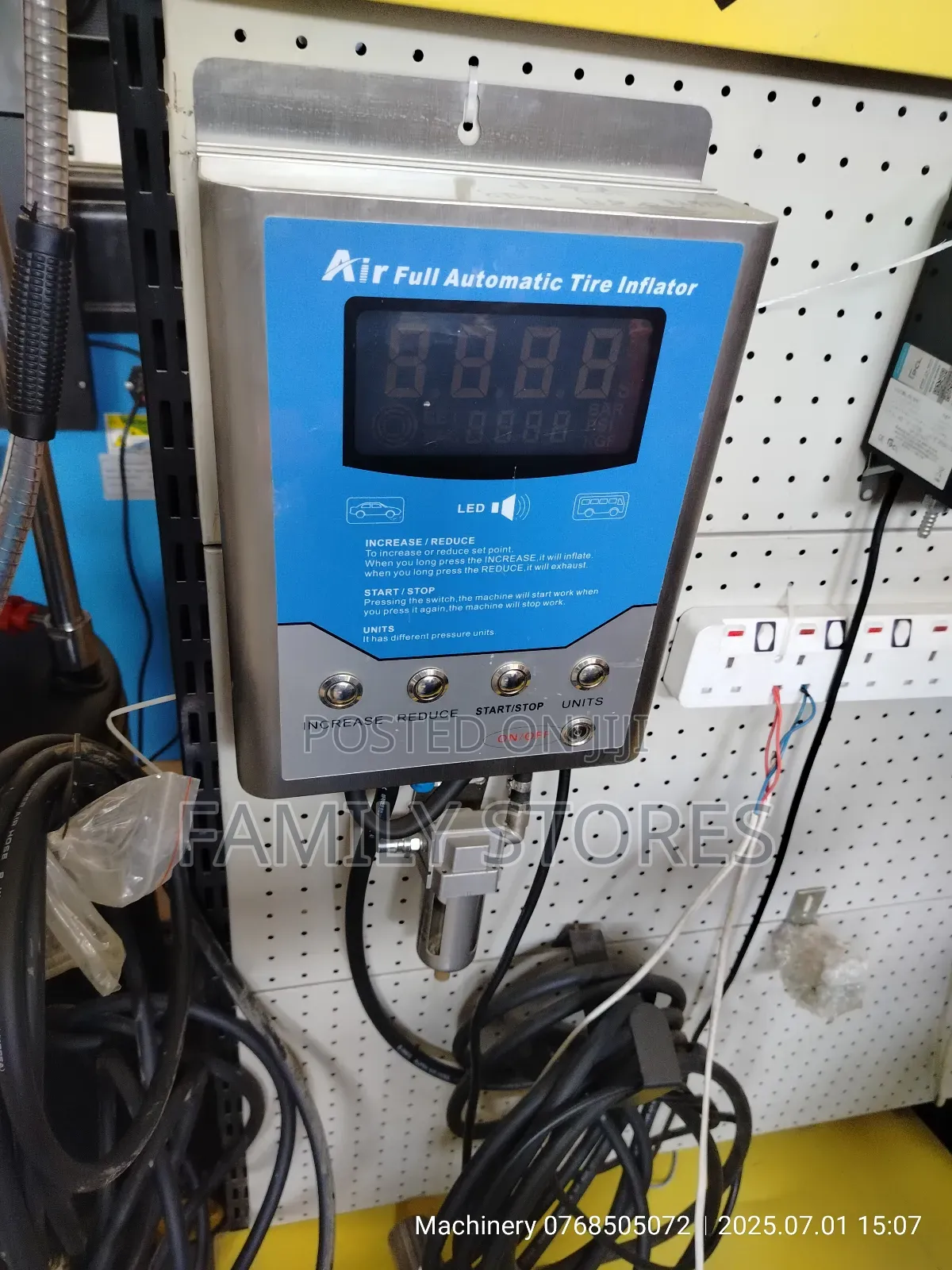 Heavy Duty Fully Automatic Tyre Inflator Machine