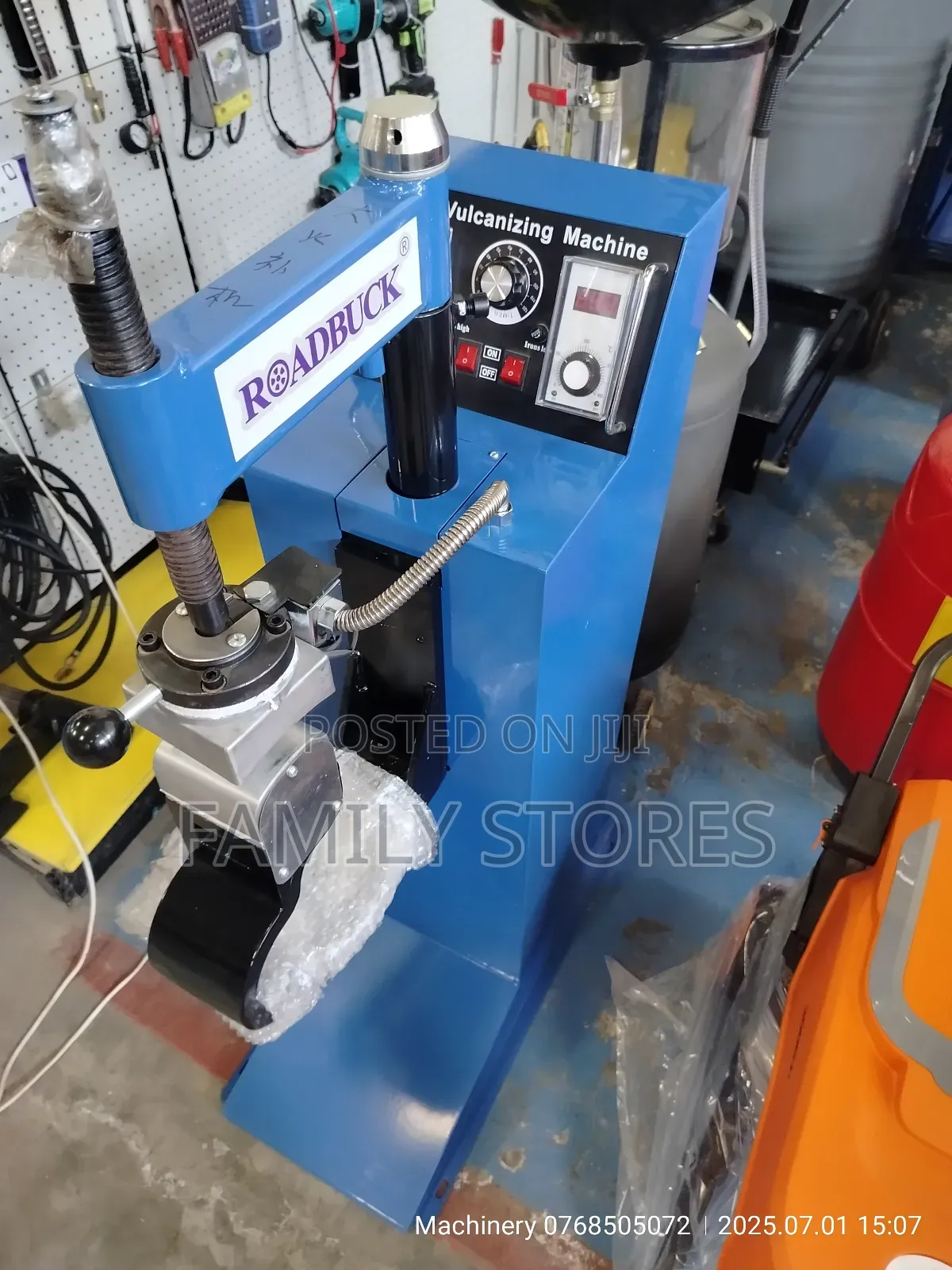Commercial Heavy Duty Tyre Vulcanizer Machine Electric.