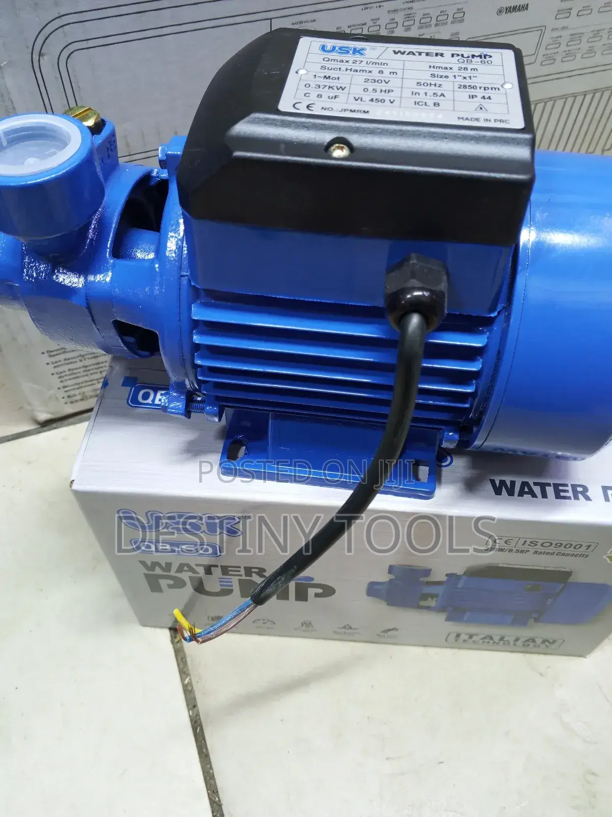 Usk Booster Water Pump 0.5hp