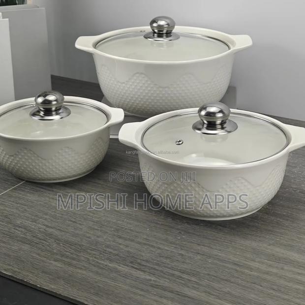 3 In1 Ceramic Serving Dish 3l, 2l 1l - thumbnail 4
