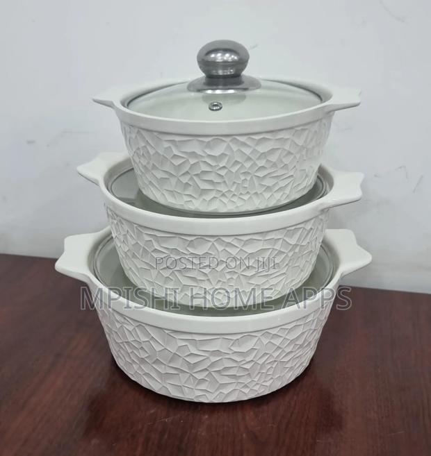 3 In1 Ceramic Serving Dish 3l, 2l 1l - thumbnail 7