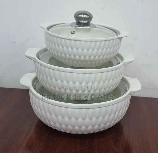 3 In1 Ceramic Serving Dish 3l, 2l 1l - thumbnail 8