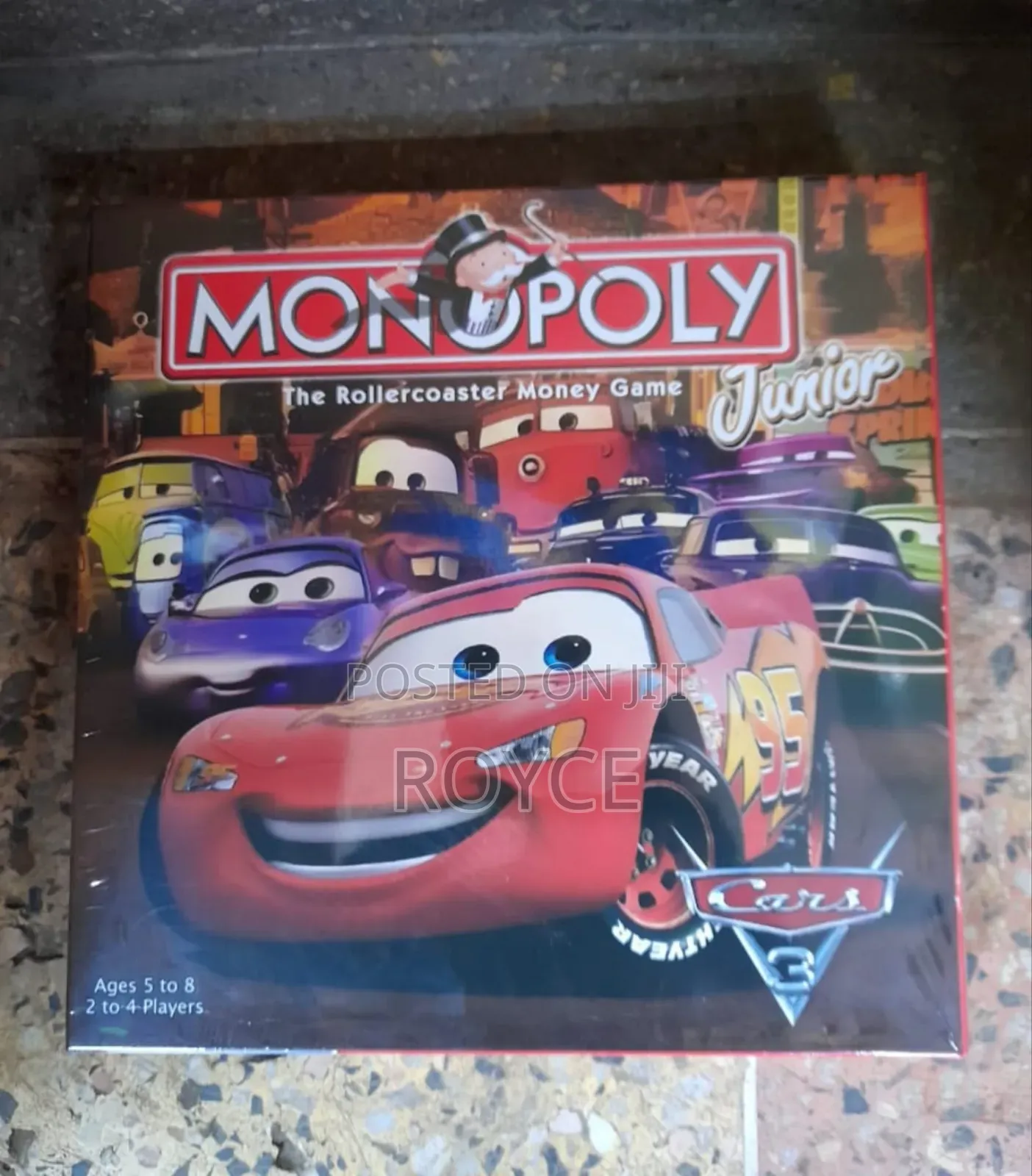 Monopoly Junior Cars Board Game