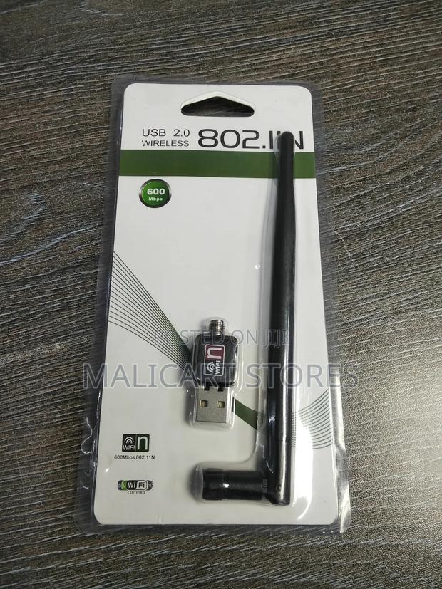 Usb 2.0 Wireless Adapter With Antenna - main view