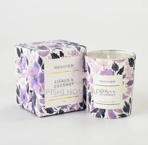 Citrus and Coconut Scented Candle