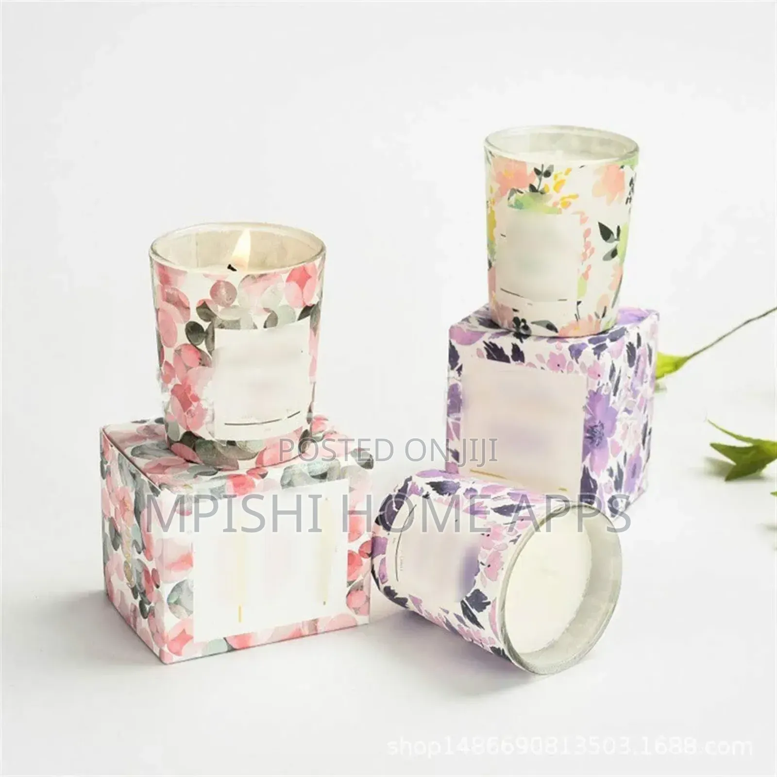 Citrus and Coconut Scented Candle