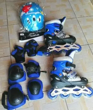 Skate! Skating Shoes!!Skating Shoes With Guards and Helmet
