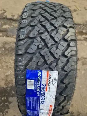 265 /60 R18 Atlander Tyres (All Terrrain) Thailand.