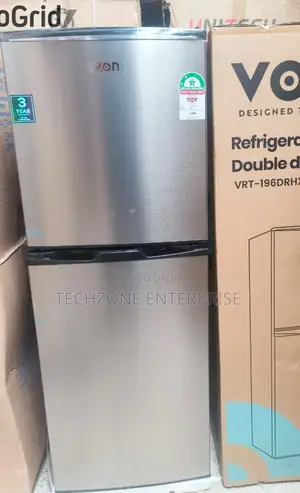 Von (Vrt-196drhx) 195l Direct Cool Double Door Fridge 