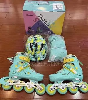 Pure Rubber Skates Size Availlable in Pink and Green [39<>42