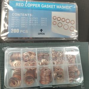 200pcs//Box Copper Washer Gasket - thumbnail 2