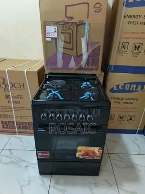 Black Roch 60 by 60 3g 1e Standing Cooker