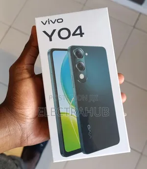 New Vivo Y04 64 GB Black