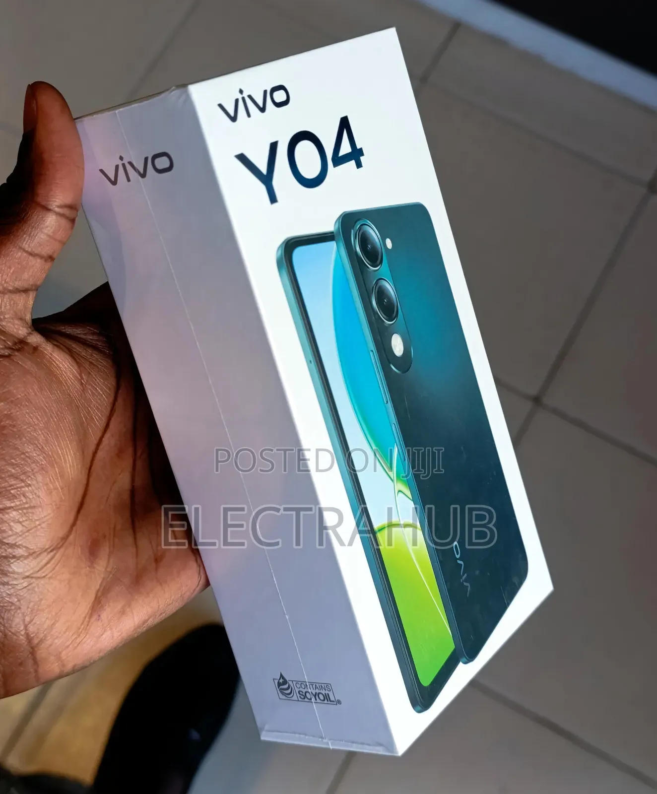 New Vivo Y04 64 GB Black