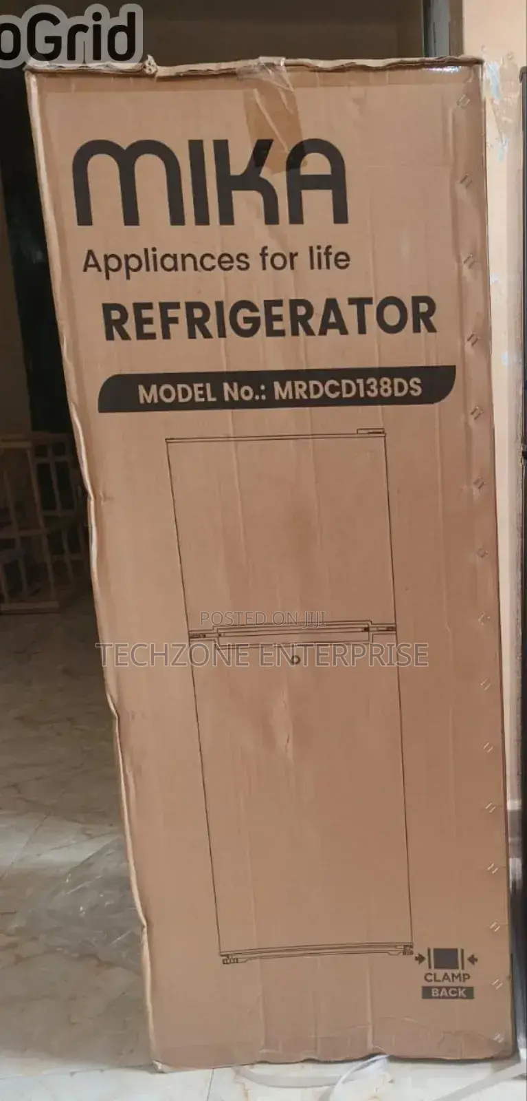 Mika 138 Litres Direct Cool Double Door Refrigerator