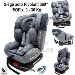 Kidilo 360° Rotating Isofix Car Seat For Impact Safety