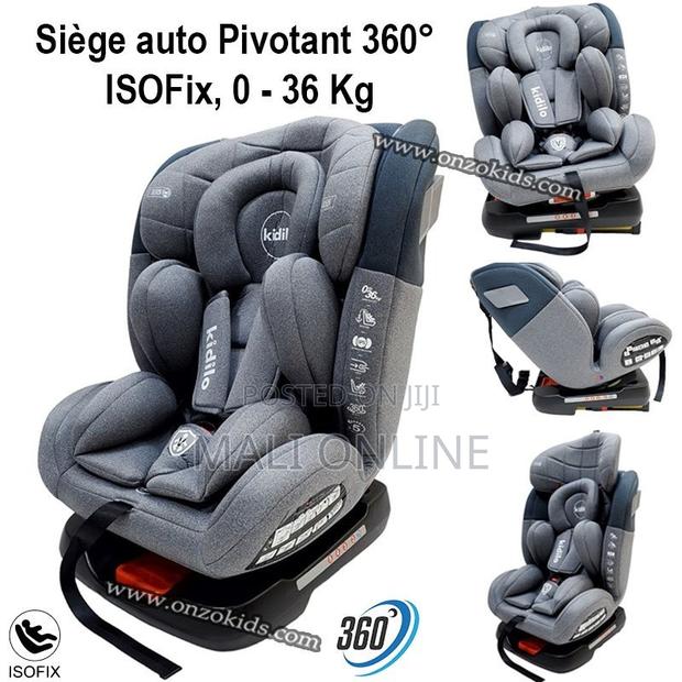 Kidilo 360° Rotating Isofix Car Seat For Impact Safety
