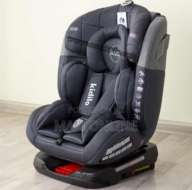 Kidilo 360° Rotating Isofix Car Seat For Impact Safety - thumbnail 3