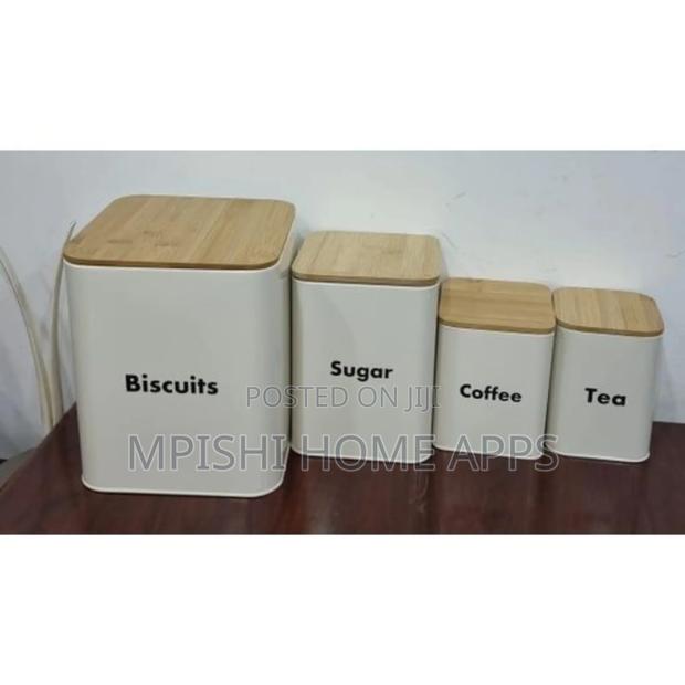 4 in 1 Galvanized Metallic Organizer Set - thumbnail 2