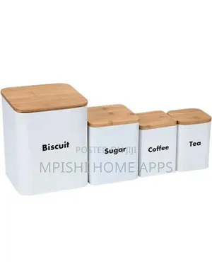 4 in 1 Galvanized Metallic Organizer Set