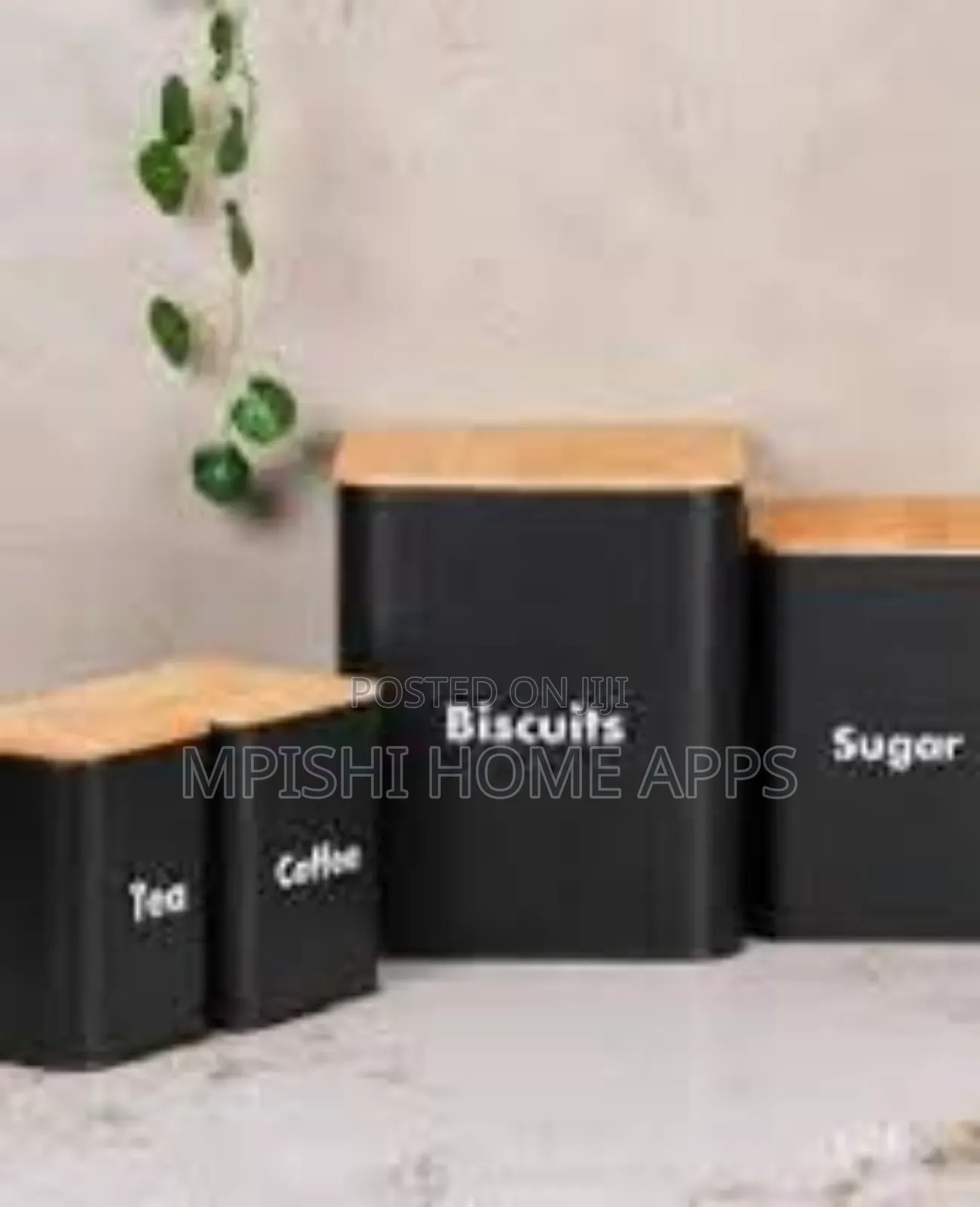 4 in 1 Galvanized Metallic Organizer Set