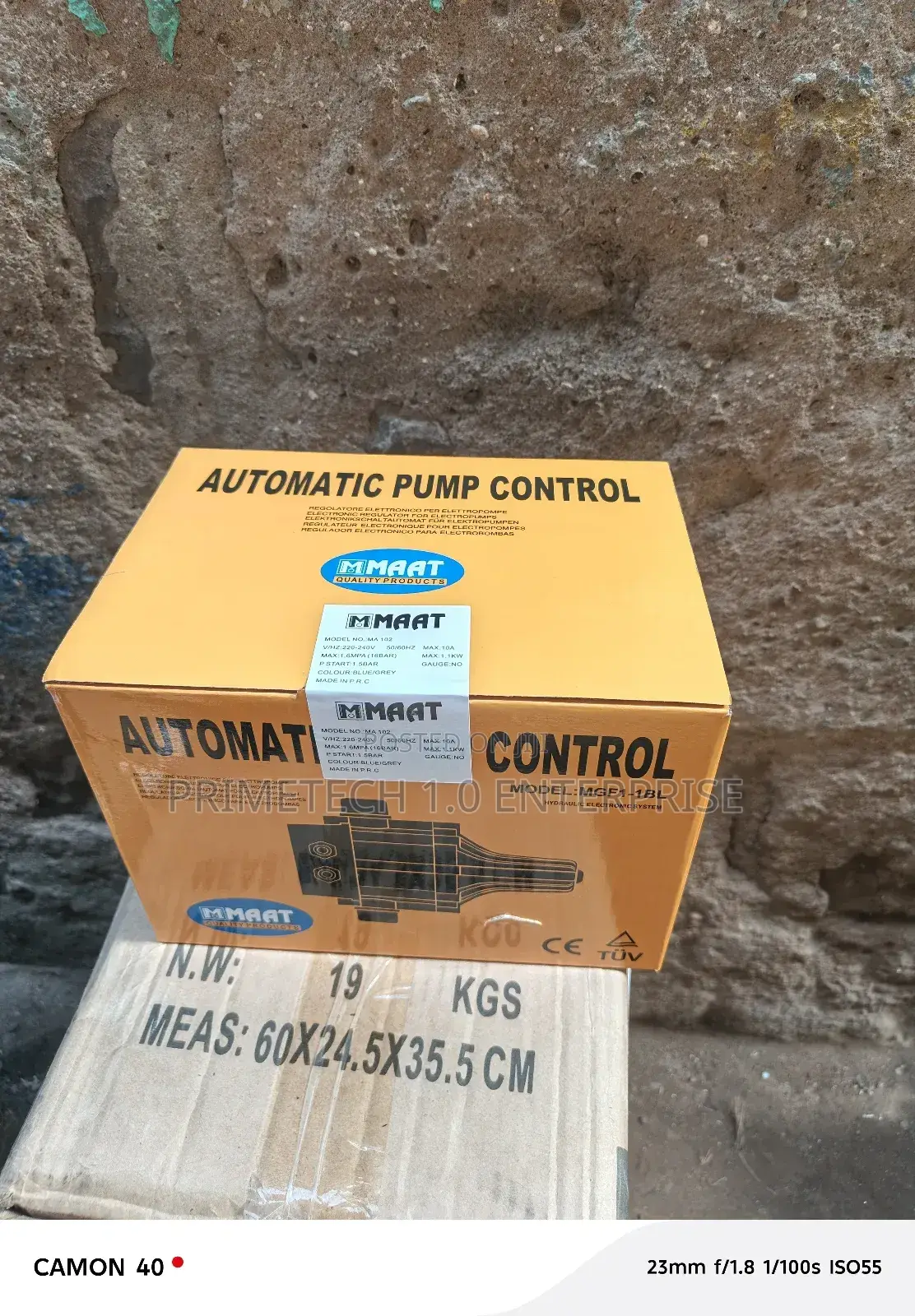 Automatic Pressure Pump Control