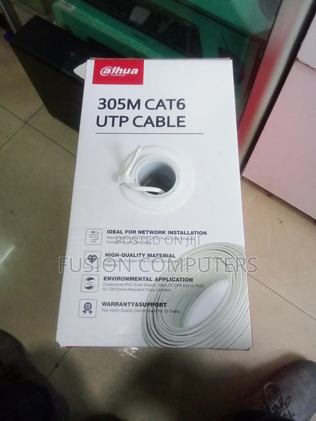 Dahua Utp Cat6 Full Copper Cable 305m