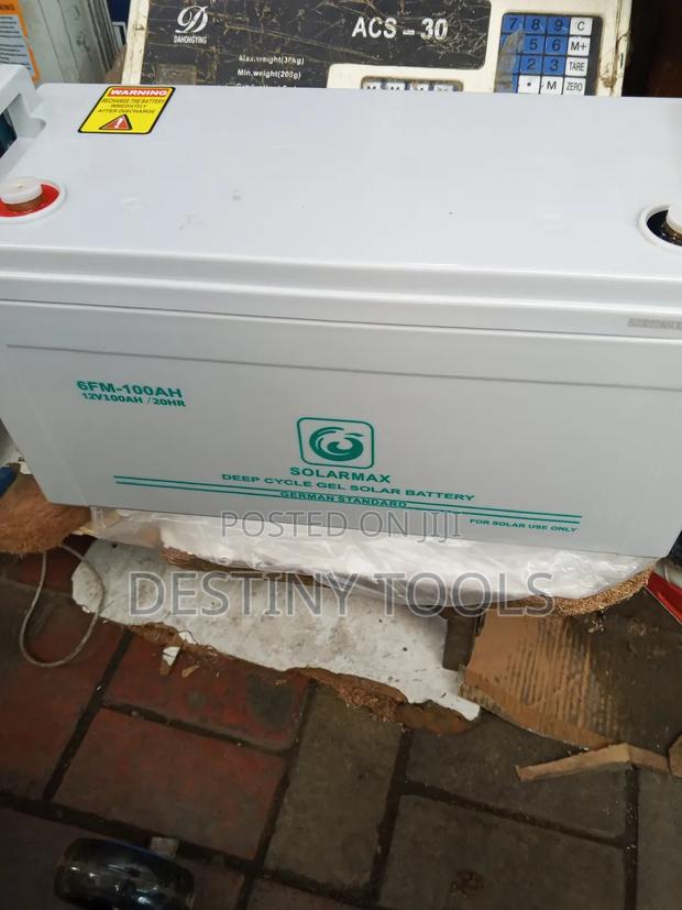 Solar Max 100ah Battery - main view