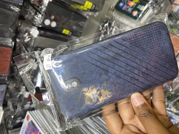 Ankirant Samsung Galaxy J7 Leather Back Case Cover - main view