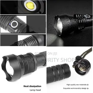 Very Bright Torch Model P70 Flash Light 2000 Lm Charging