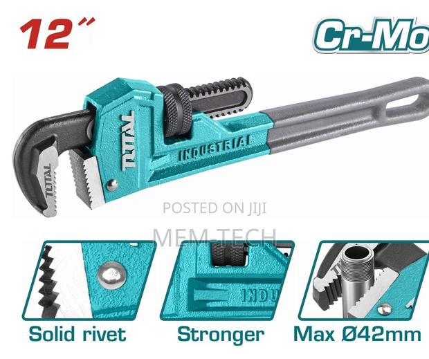 Total Strong Pipe Wrenchsize:12" (300mm - main view