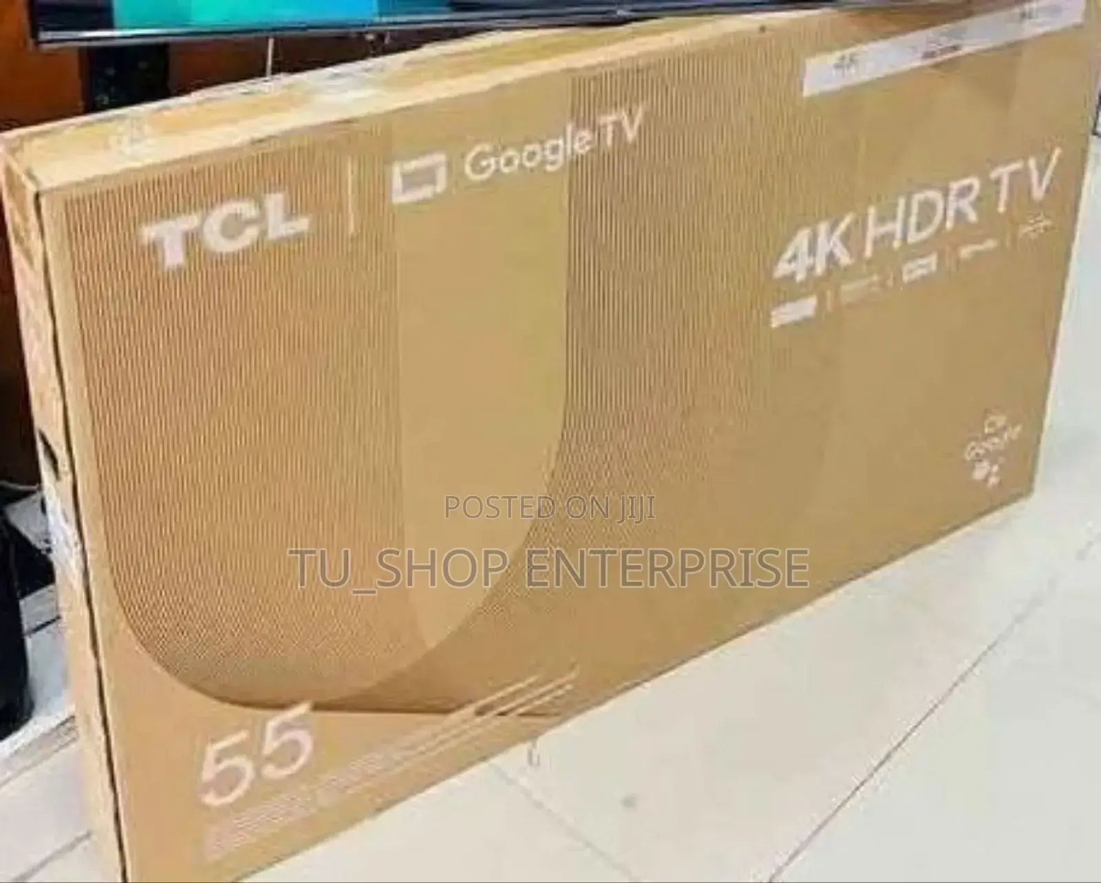 *Tcl 55" Google Tv 4khdr 55v6c