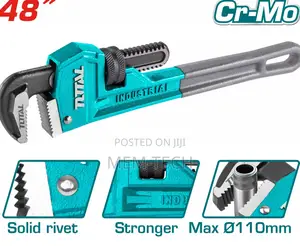 Strong Total Pipe Wrenchsize:48" 110mm