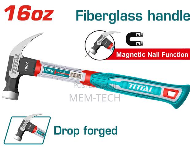Total Quality Thch61016 Claw Hammer
Weight:16oz/450g - main view