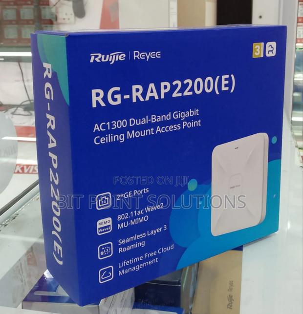 Ruijie Rg-rap2200(E) Ac1300 Dual Band Gigabit Ceiling Mount