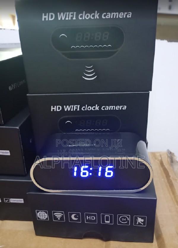 Hd Wifi Clock Camera for Android/Ios