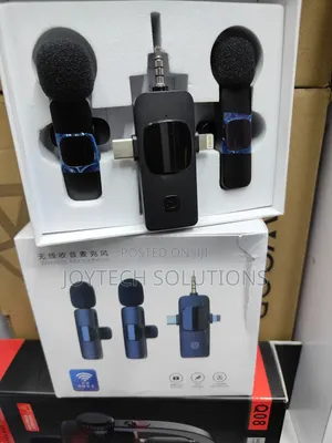 Wireless Microphone for iPhone, Usb C Android Smartphones,