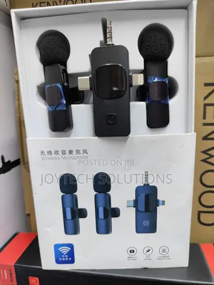 Wireless Microphone for iPhone, Usb C Android Smartphones,