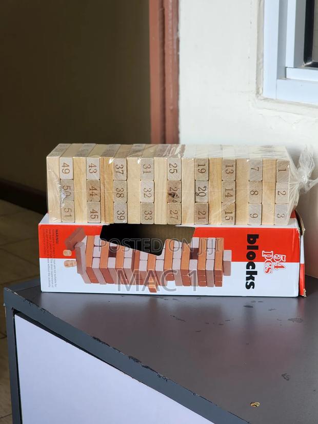 Jenga Blocks Wooden - thumbnail 2