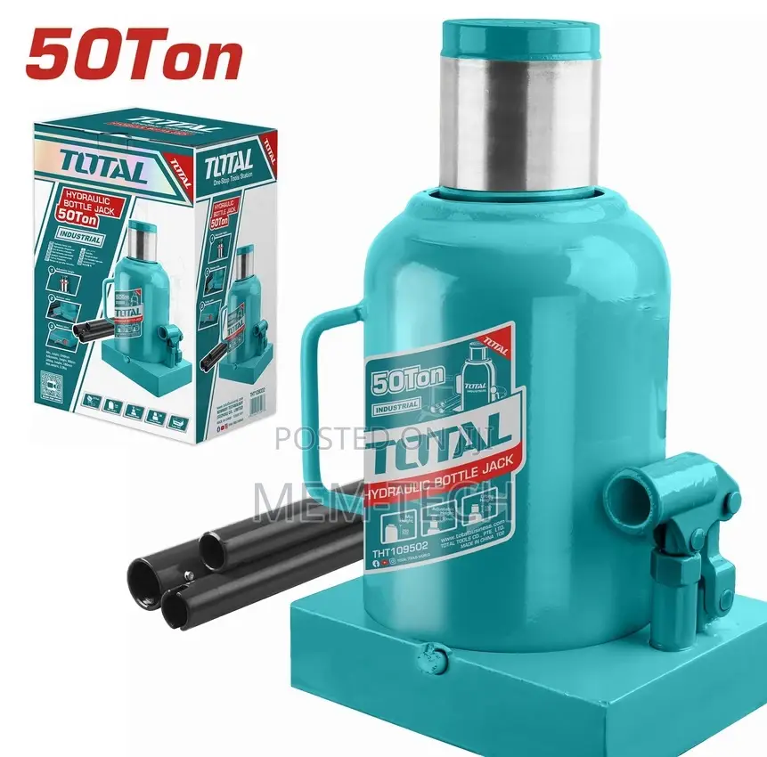 Heavy Duty Total Tht109502 Hydraulic Bottle Jack
50ton