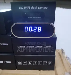 Wifi Full Hd Clock Camera