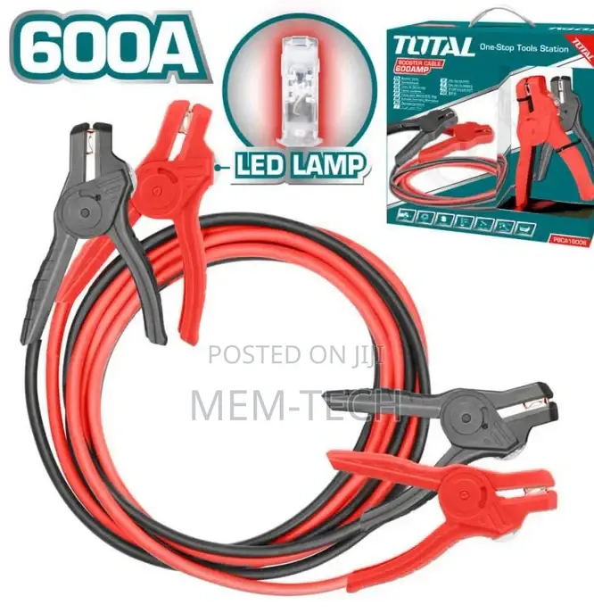 Total Quality Pbca16008 Booster Cable
Current: 600amp