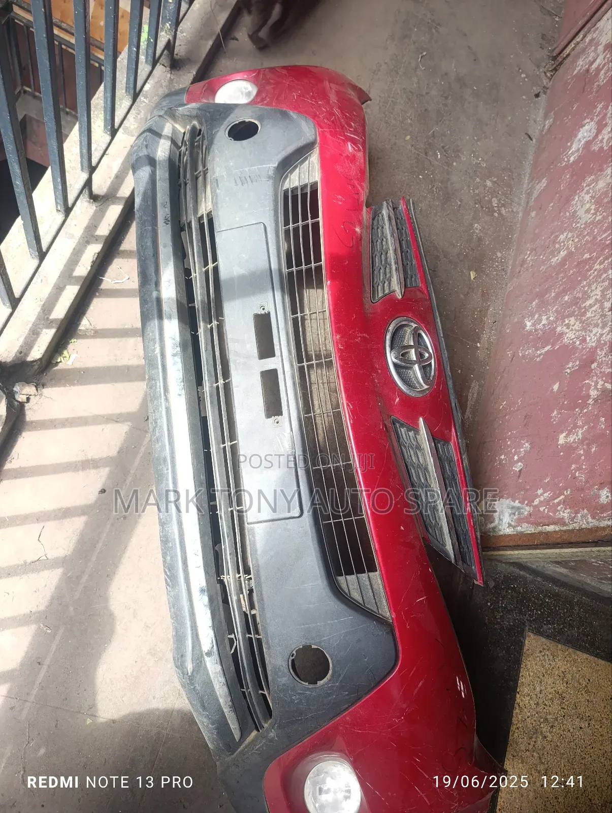 Toyota Rav 4 Front Bumper 2015 Model 