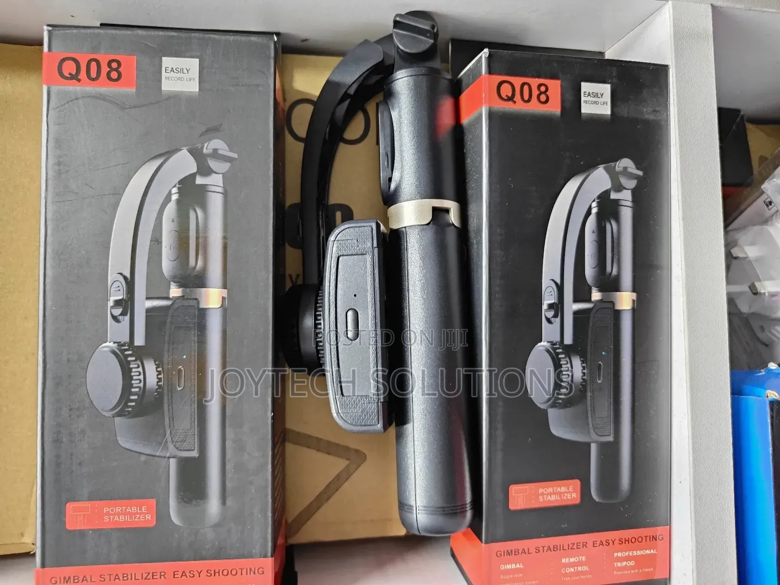 Smartphone Gimbal Stabilizer Q08 Selfie Stick
