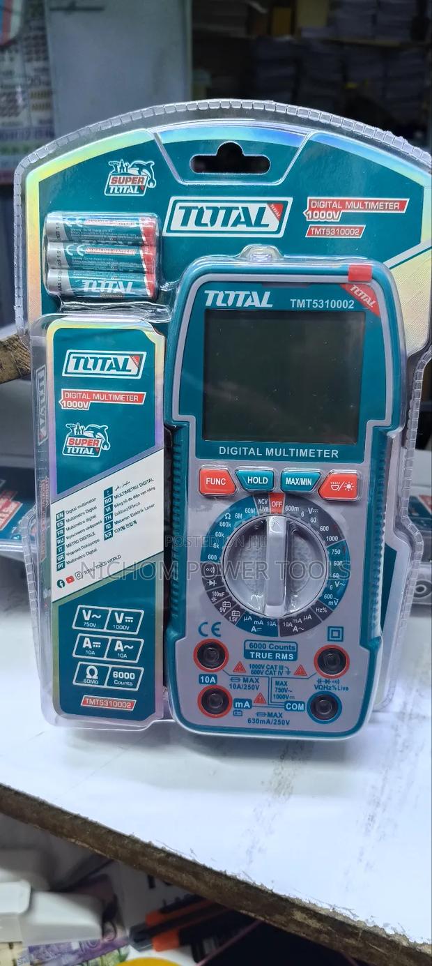 Total Digital Multimeter 1000v/6000counts - main view