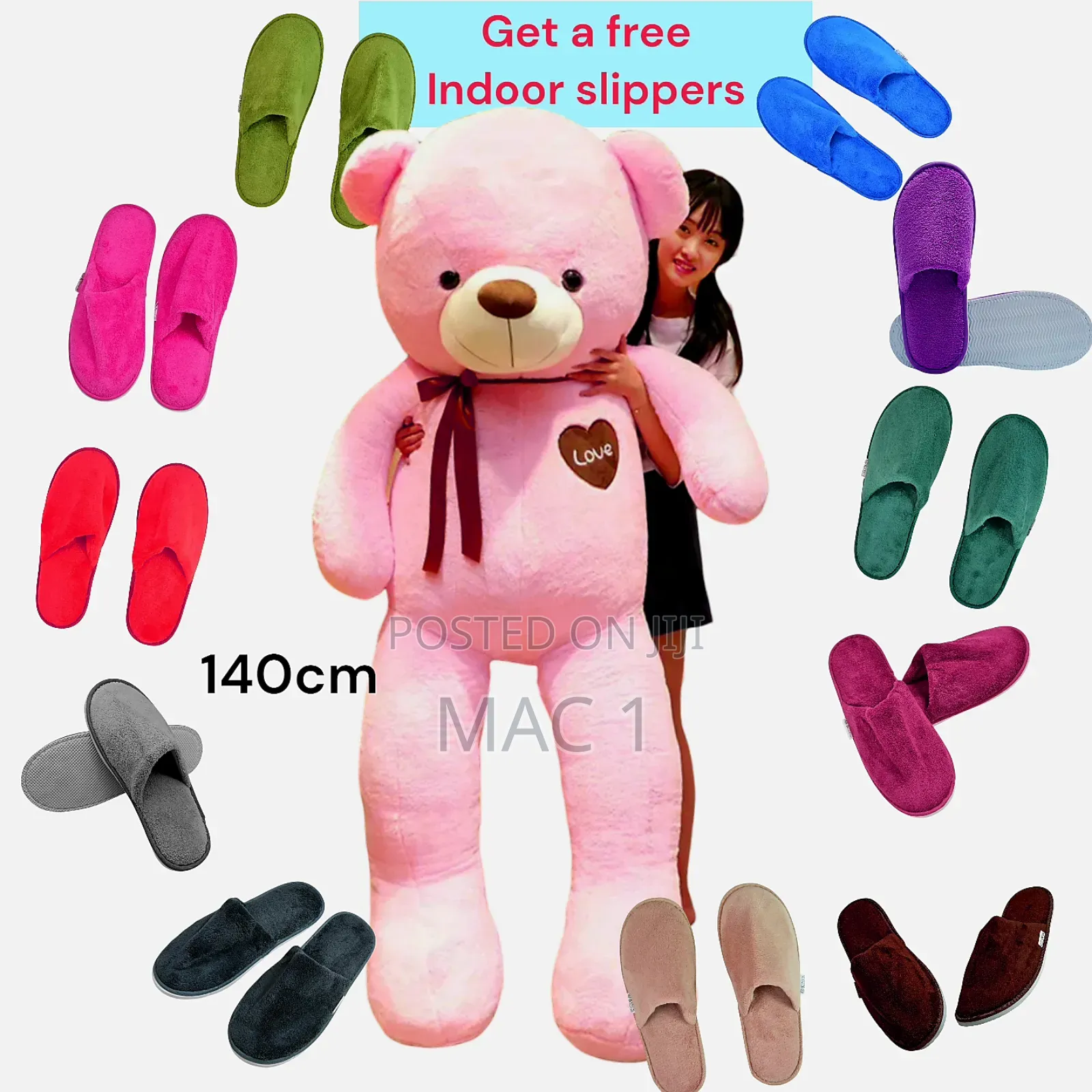 Pink Enormous Giant Teddy Bears Now Available