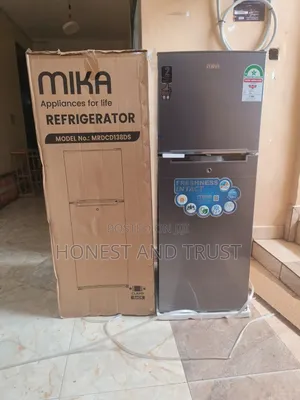 Mika 138 Litres Double Door Refrigerator