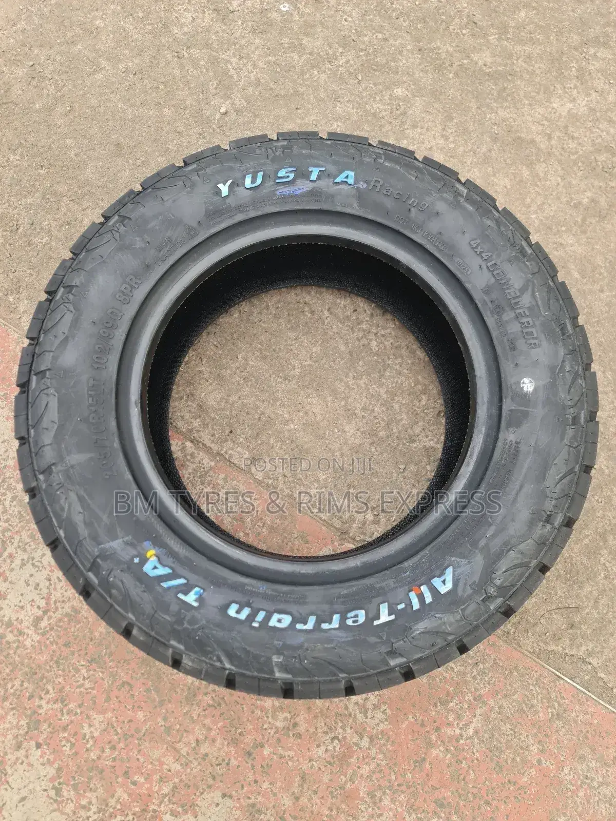 205 /70 R15 Yusta Tyres (All Terrrain)